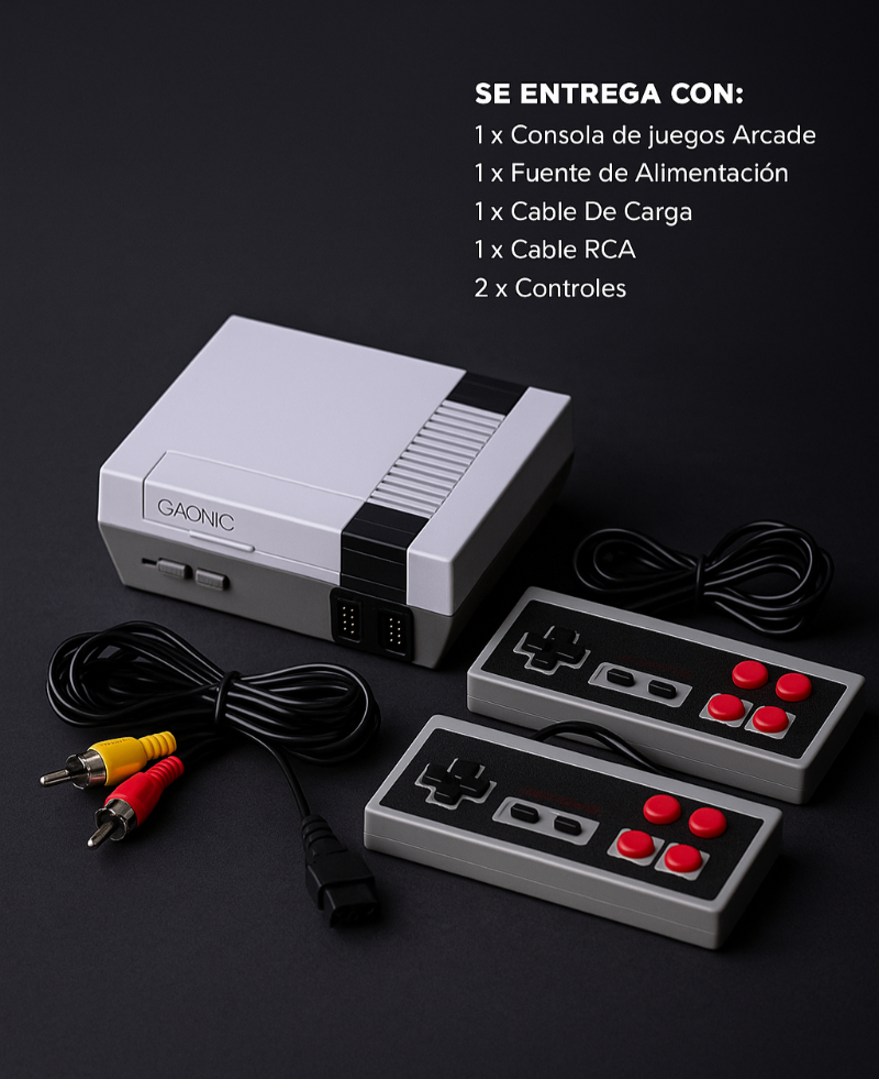 Consola Retro Nintendo 620 videojuegos