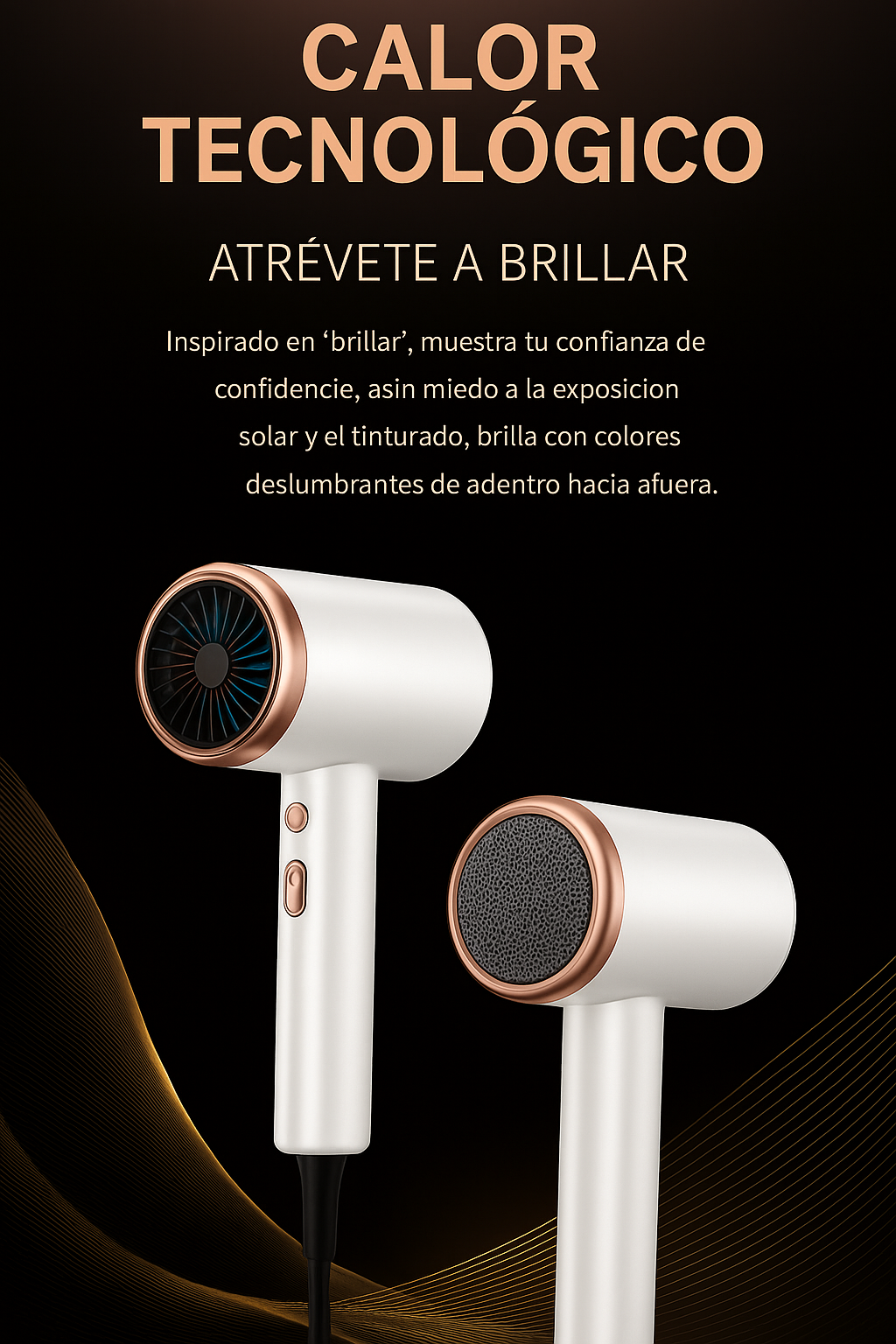 Secador de pelo profesional F37